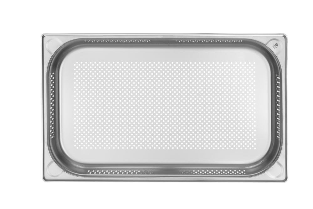 HENDI Behälter GN 1/1 perforiert Kitchen Line – 9 L, H65 mm HENDI