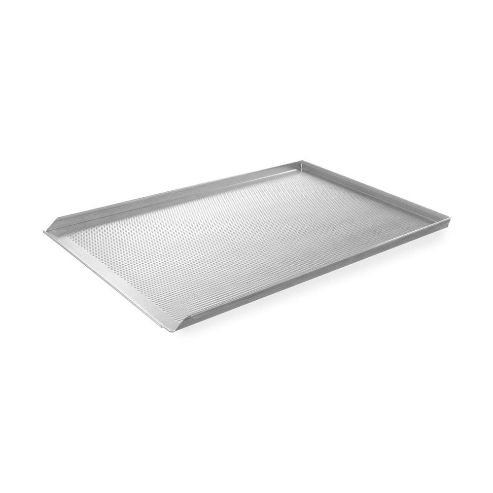 HENDI Backblech perforiert 600 × 400 mm – Aluminium, 3 Ränder HENDI