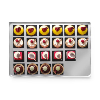 HENDI Display Tray for confectionery 600 × 400 mm – Aluminium, Silver