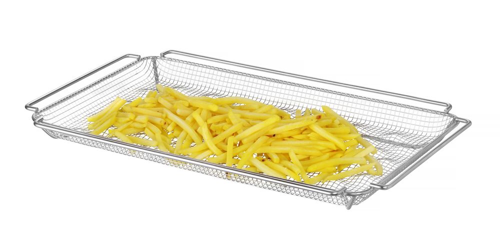 HENDI Pommes-frites-Ofenkorb CONVECTOMAT FRY – GN 1/1, gewellt HENDI