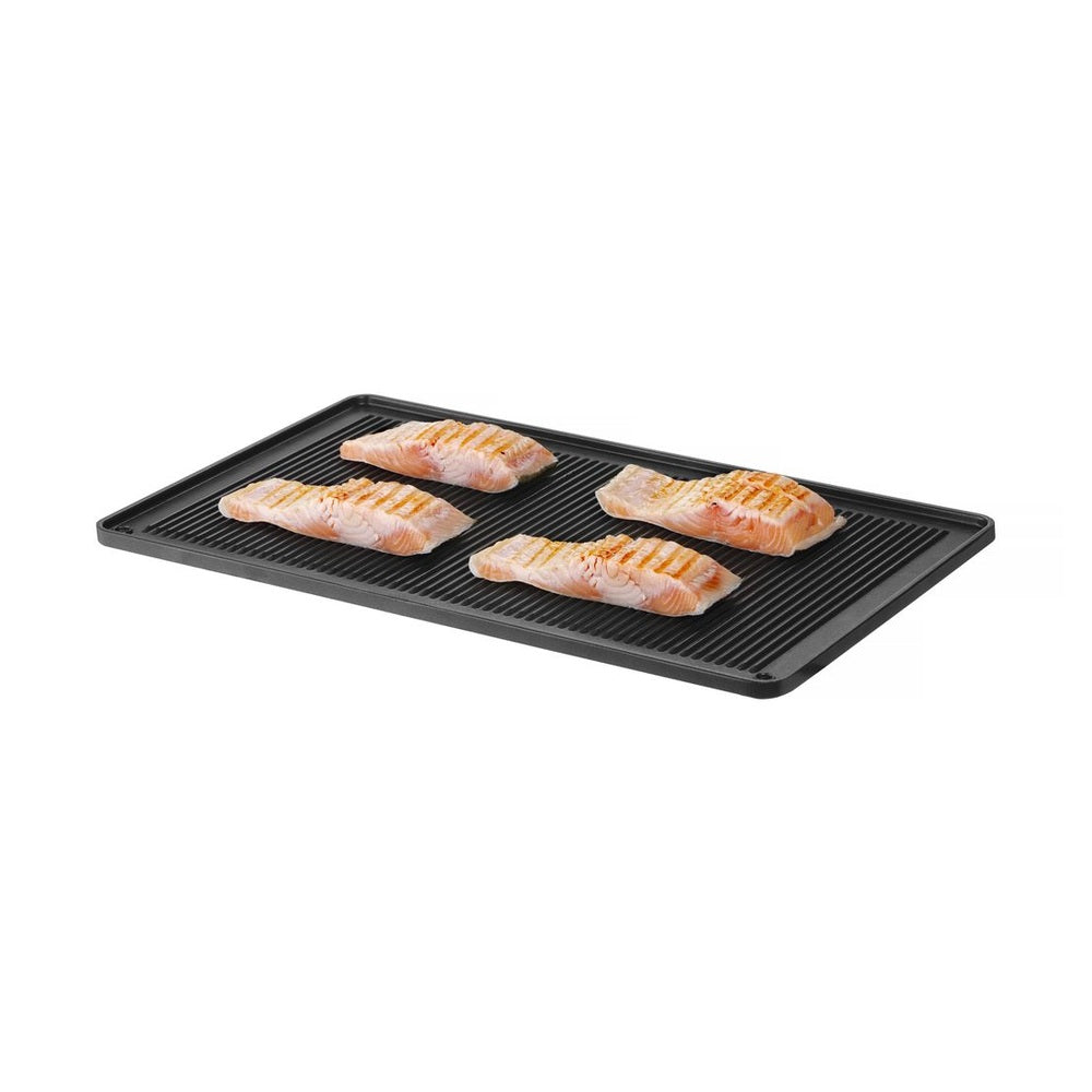 HENDI Grillplatte gerippt Convectomat Grillplate – GN 1/1 HENDI
