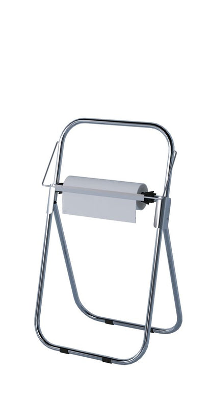HENDI Papierhandtuchspender freistehend – Edelstahl, Rollen 430 mm