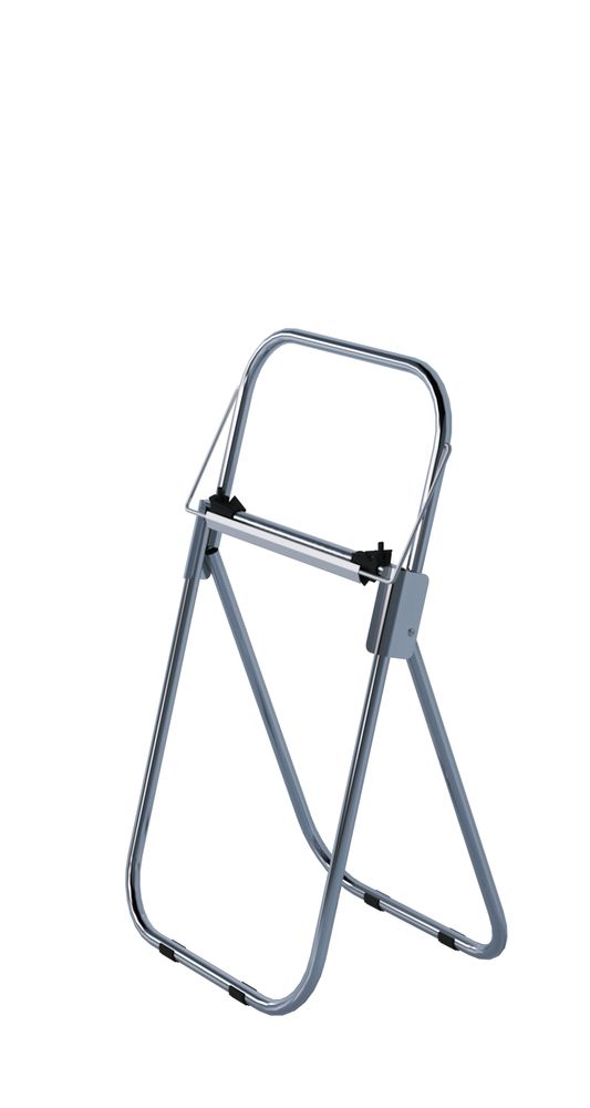 HENDI Papierhandtuchspender freistehend – Edelstahl, Rollen 430 mm