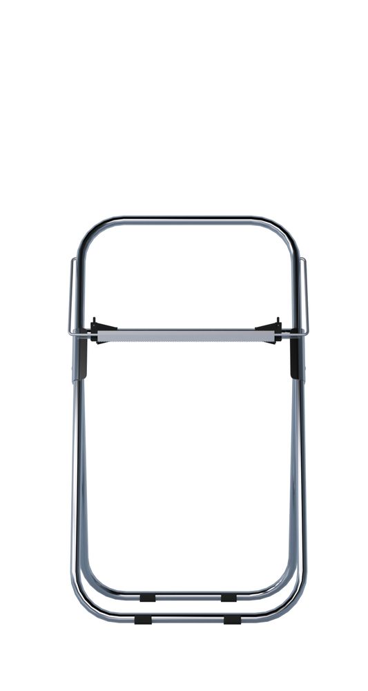 HENDI Papierhandtuchspender freistehend – Edelstahl, Rollen 430 mm