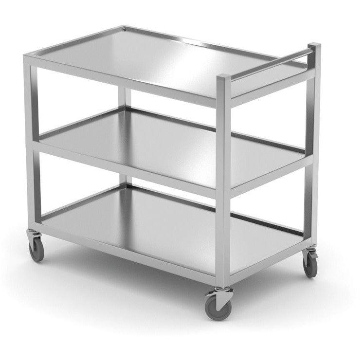 Servierwagen 3-fach – verschweißt, HENDI, 800x500x H 950mm HENDI