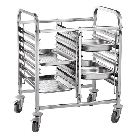 Transportwagen doppelt - 12xGN1/1, HENDI, 810x610x H 960mm HENDI