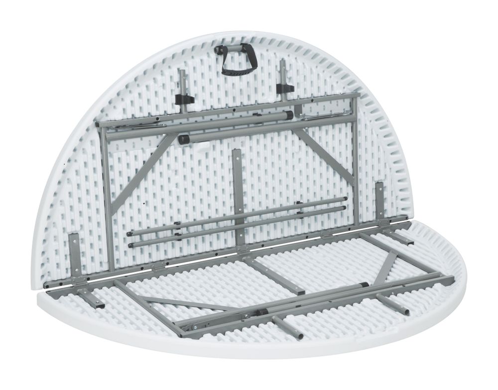 HENDI Buffettisch rund klappbar – Ø 1500 mm, weiss