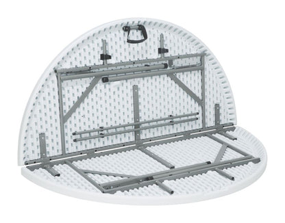 HENDI Buffettisch rund klappbar – Ø 1500 mm, weiss