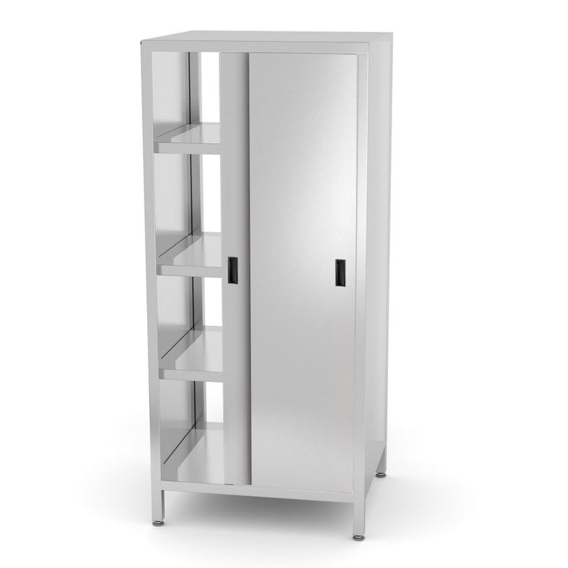 HENDI Durchreicheschrank Kitchen Line – 4 Schiebetüren, 800 × 700 mm HENDI