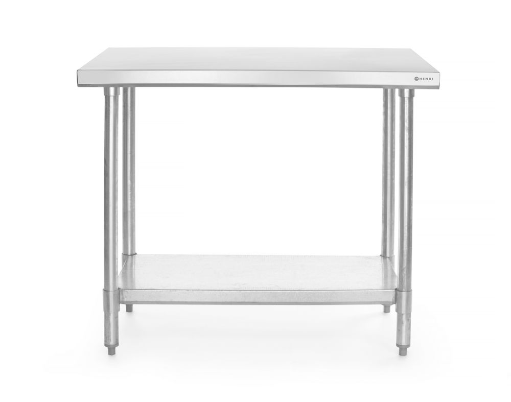 HENDI Arbeitstisch zentral Budget Line – 1000 × 600 mm, Edelstahl HENDI