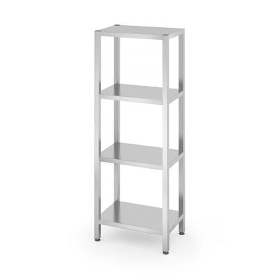 HENDI Storage Rack Kitchen Line 600 × 400 mm – 4 Shelves, Stainless Steel