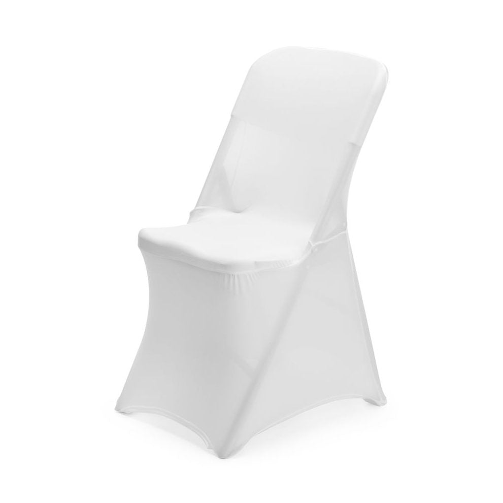 HENDI Klappstuhlbezug Kitchen Line – Jersey, Weiss
