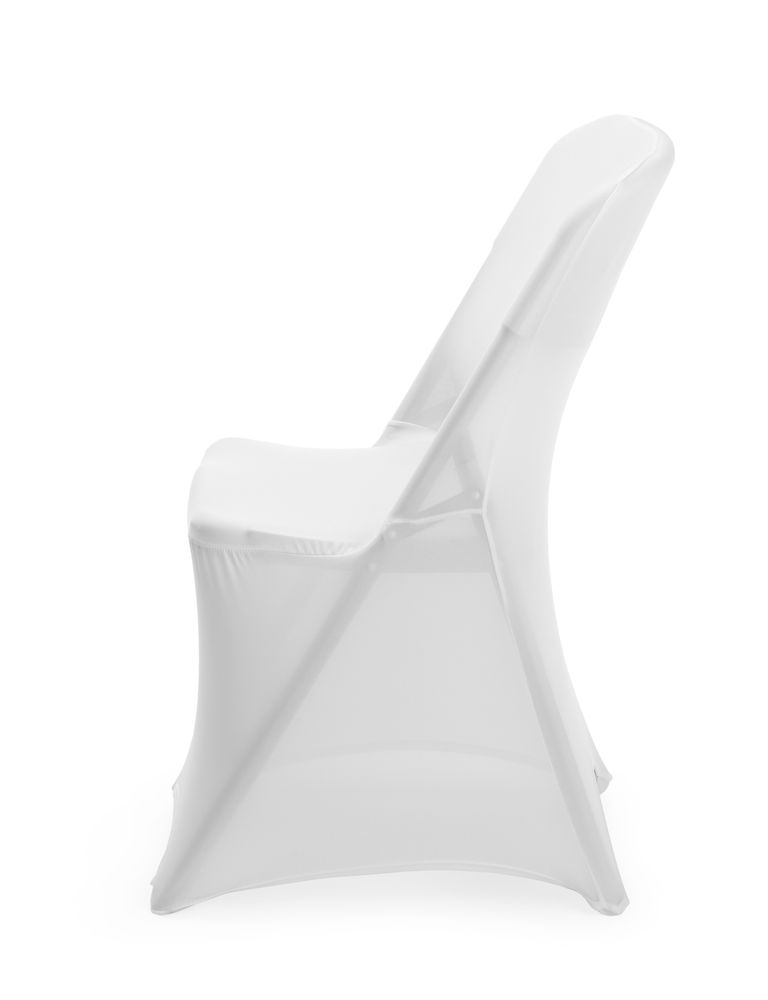 HENDI Klappstuhlbezug Kitchen Line – Jersey, Weiss