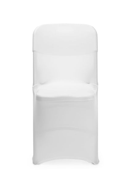 HENDI Klappstuhlbezug Kitchen Line – Jersey, Weiss