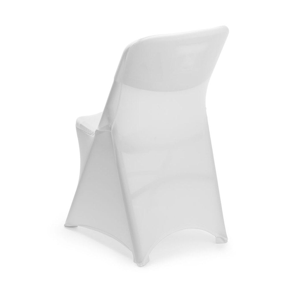 HENDI Klappstuhlbezug Kitchen Line – Jersey, Weiss