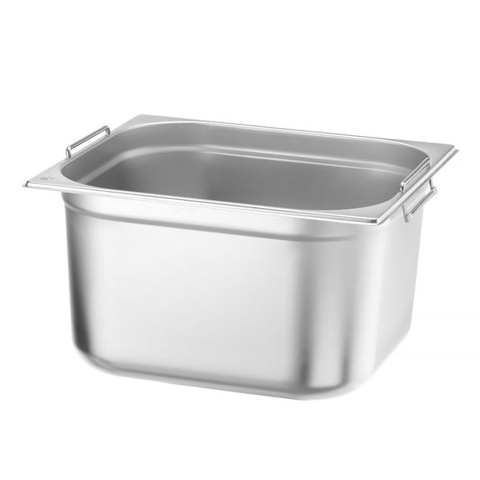 Gastronorm-Behälter 2/3 Budget Line mit Griffen, HENDI, Budget Line, GN 2/3, 17L, 354x325x H 200mm HENDI