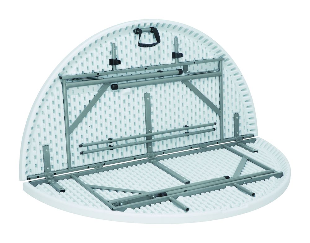AmerBox Buffettisch rund – Ø 1830 mm, klappbar, Weiss