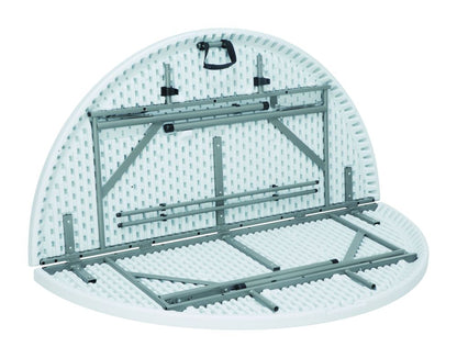 AmerBox Buffettisch rund – Ø 1830 mm, klappbar, Weiss