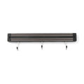 HENDI Messermagnetleiste mit 3 Haken – 340 mm, Schwarz HENDI