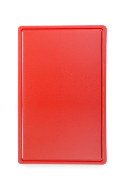 HENDI HACCP-Schneidbrett GN 1/1 Rot – 530 × 325 mm