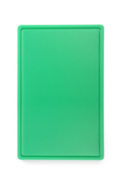 HENDI HACCP-Schneidbrett GN 1/1 Grün – 530 × 325 mm
