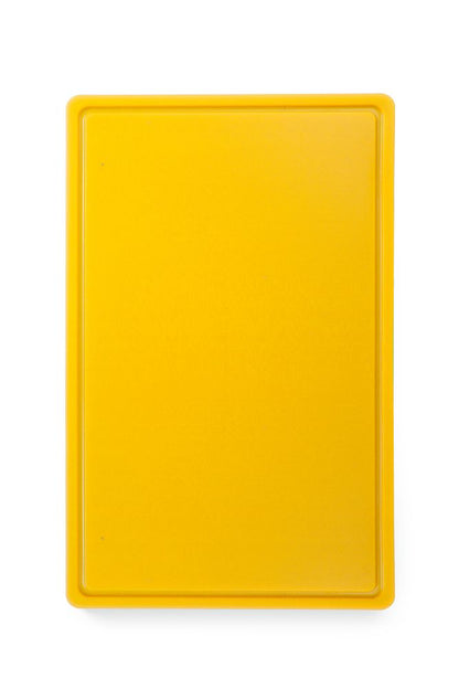 HENDI HACCP-Schneidbrett GN 1/1 Gelb – 530 × 325 mm
