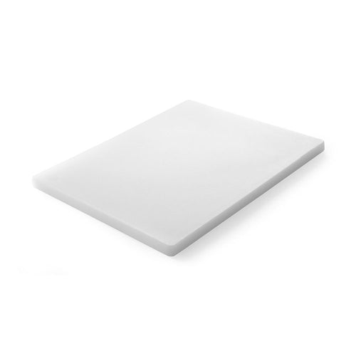 HENDI Universal-Schneidebrett Weiss – 500 × 350 mm, HDPE