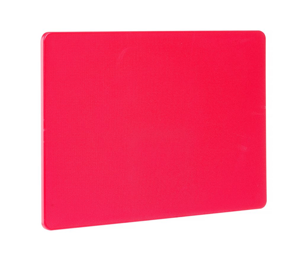 HENDI HACCP-Schneidbrett GN 1/1 Rot – 530 × 325 × 10 mm