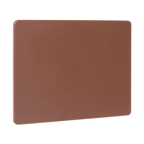 HENDI Schneidbrett HACCP GN 1/2, 325 × 265 mm – Braun, 10 mm