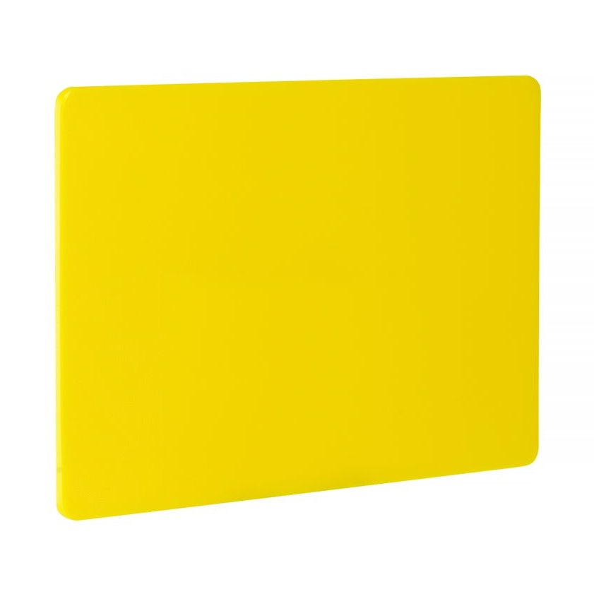 HENDI Schneidbrett HACCP 600 × 400 mm – Gelb, 15 mm
