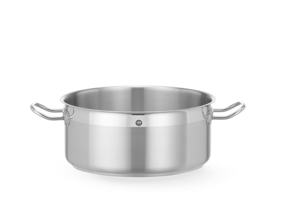 HENDI Kochtopf niedrig Profi Line 7,3 l – Ø 280 mm, ohne Deckel