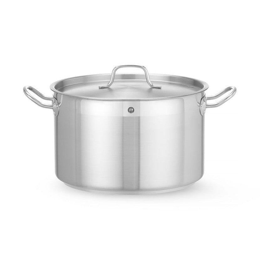 HENDI Kochtopf mittel Profi Line – 10,3 L, Ø 280 mm, mit Deckel HENDI