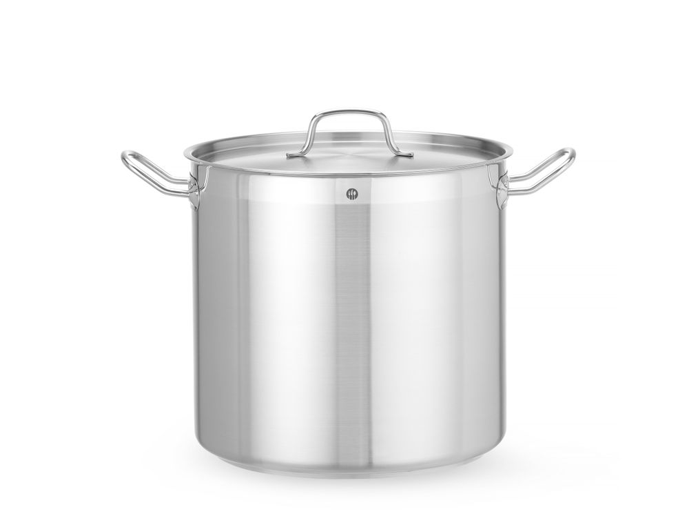 HENDI Kochtopf hoch Profi Line – 24 L, Ø 320 mm, mit Deckel HENDI