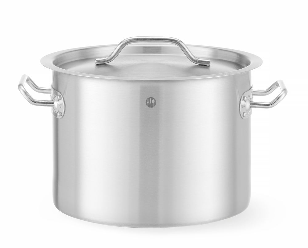 HENDI Kochtopf mittel Budget Line 9 l – Ø 250 mm, mit Deckel