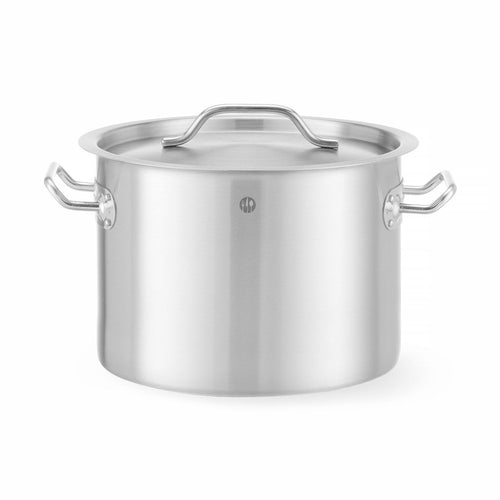 HENDI Kochtopf mittel Budget Line 9 l – Ø 250 mm, mit Deckel