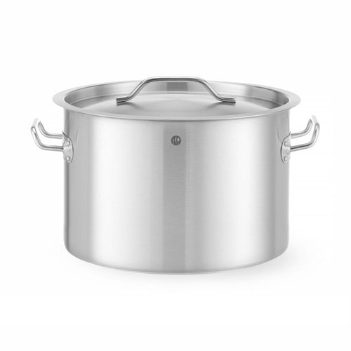 HENDI Kochtopf mittel Budget Line 23 l – Ø 350 mm, mit Deckel