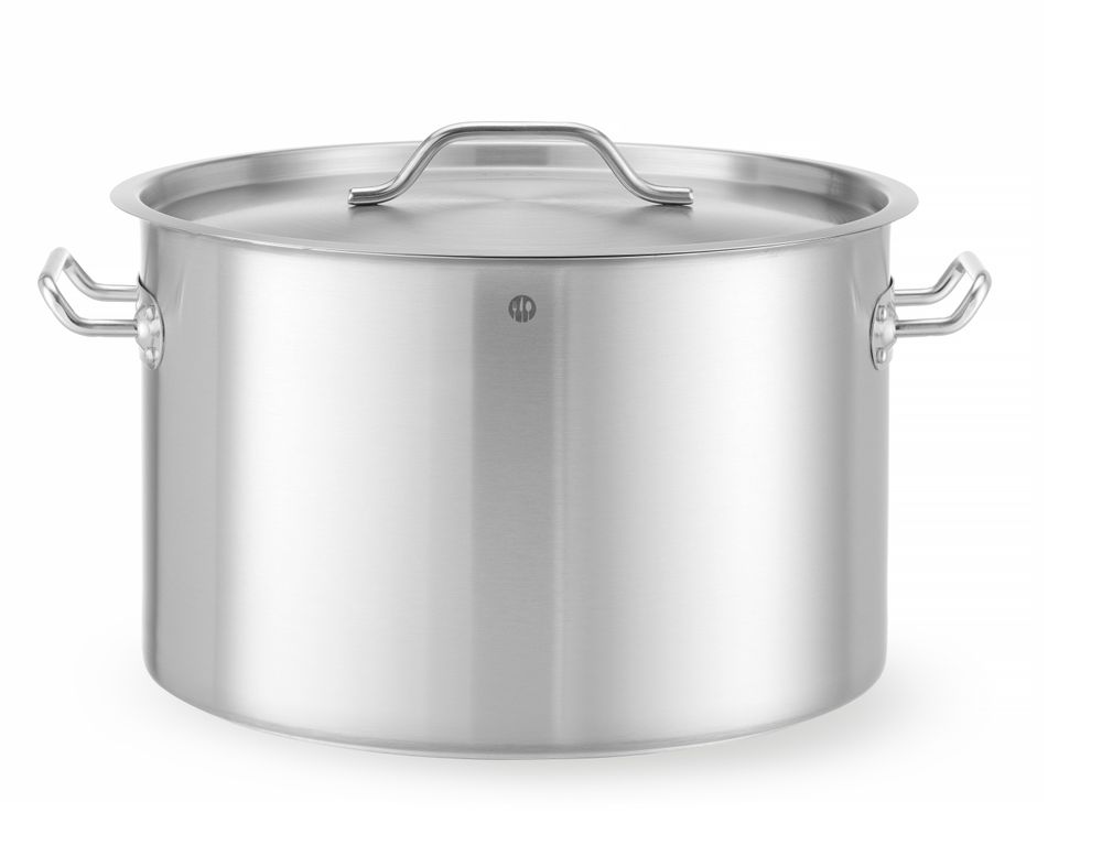 HENDI Kochtopf mittel Budget Line 32 l – Ø 400 mm, mit Deckel