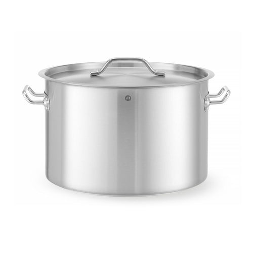 HENDI Kochtopf mittel Budget Line 32 l – Ø 400 mm, mit Deckel