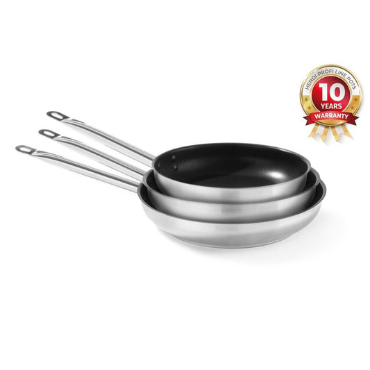 Bratpfanne, antihaftbeschichtet - ohne Deckel, HENDI, Profi Line, ⌀240x H 45mm HENDI