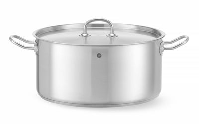 HENDI Bratentopf Kitchen Line mit Deckel – 11,9 L, Ø 320 mm