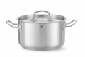 HENDI Fleischtopf Kitchen Line mit Deckel – 3,5 L, Ø 200 mm HENDI
