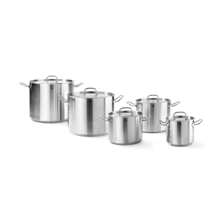 HENDI Gemüsetopf Kitchen Line mit Deckel – 5 L, Ø 200 mm HENDI