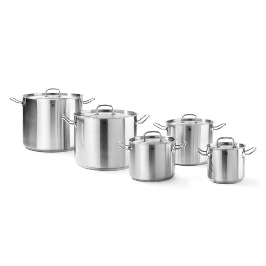 Gemüsetopf - mit Deckel, HENDI, Kitchen Line, 5L, ⌀200x H 160mm HENDI
