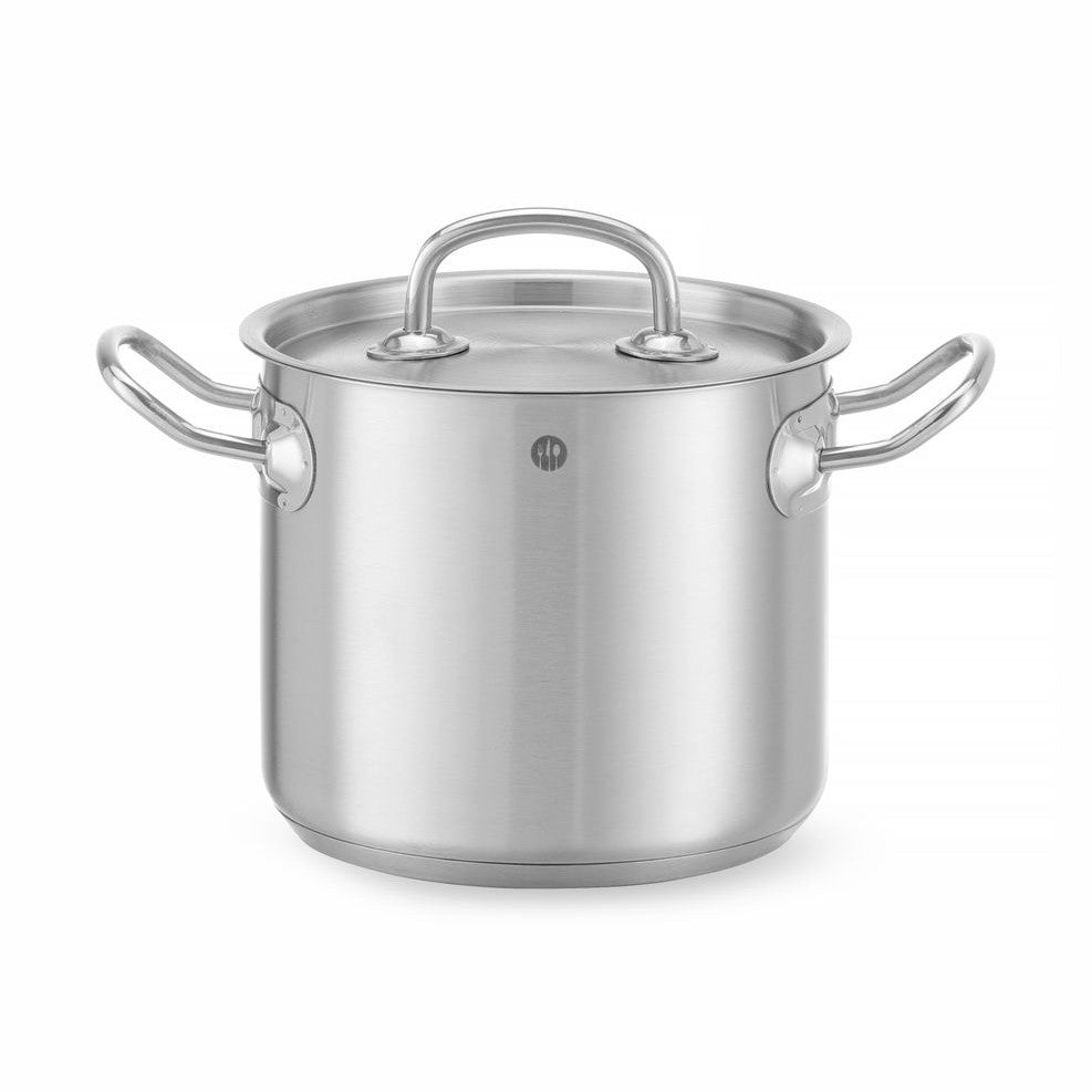 HENDI Kochtopf hoch Kitchen Line 32 l – Ø 360 mm, mit Deckel