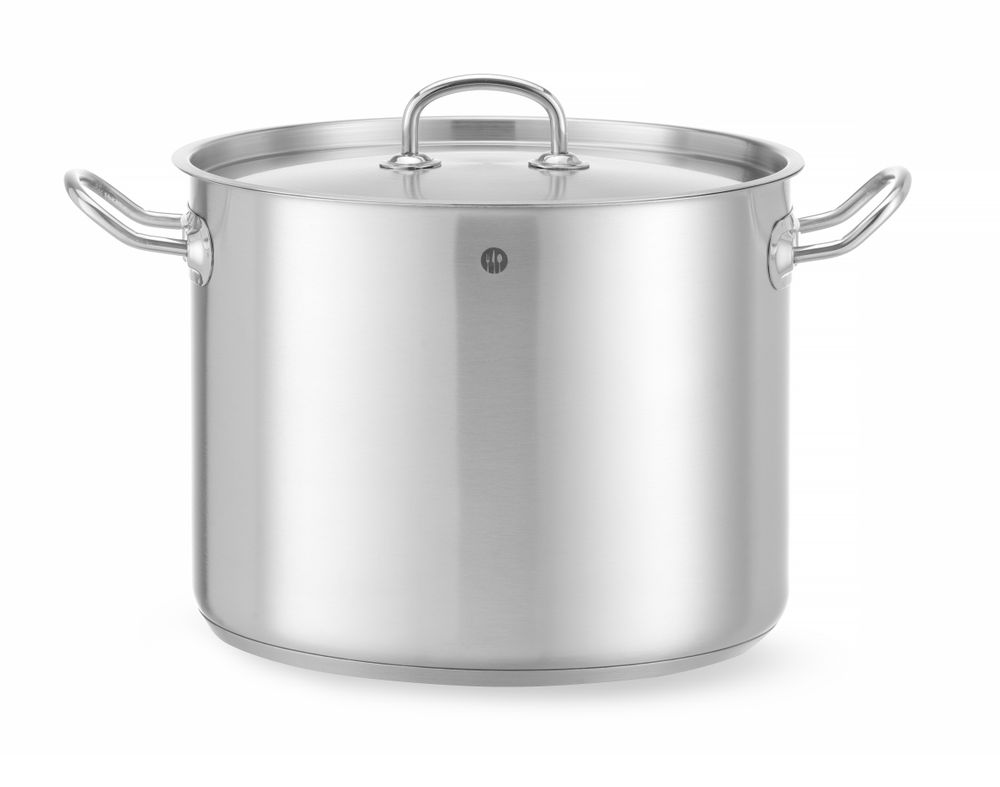 HENDI Gemüsetopf Kitchen Line mit Deckel – 13,5 L, Ø 280 mm HENDI