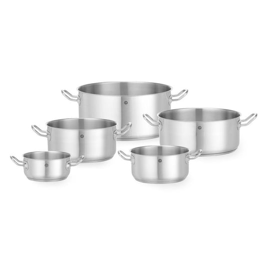 Bratentopf - ohne Deckel, HENDI, Kitchen Line, 1,5L, ⌀160x H 75mm HENDI