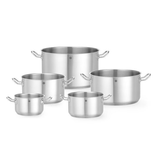 Fleischtopf - ohne Deckel, HENDI, Kitchen Line, 6L, ⌀240x H 135mm HENDI