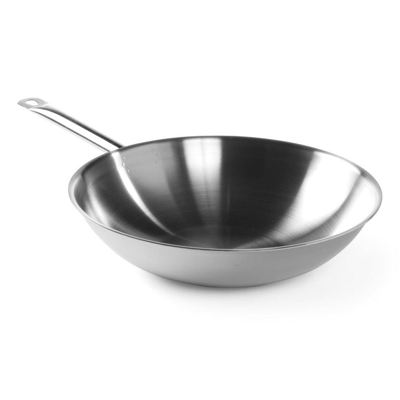 Wokpfanne, 3-Schichten - ohne Deckel, HENDI, ⌀360x H 90mm HENDI