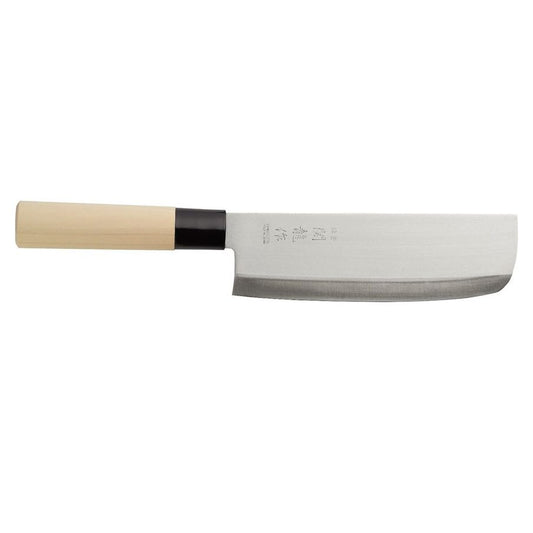 Japanisches Messer Nakiri, HENDI, Schwarz, L 290mm HENDI
