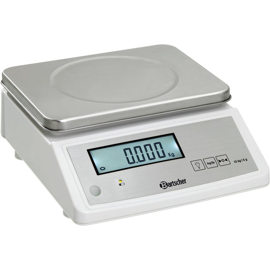Elektronische Küchenwaage, 15kg, 5g Bartscher